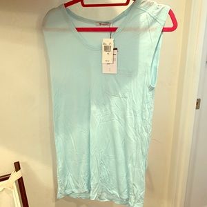 NWT T by Alexander Wang light blue tank size XS